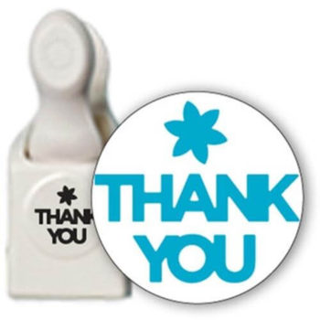 42-30003 Большой фигурный дырокол Thank You — Martha Stewart