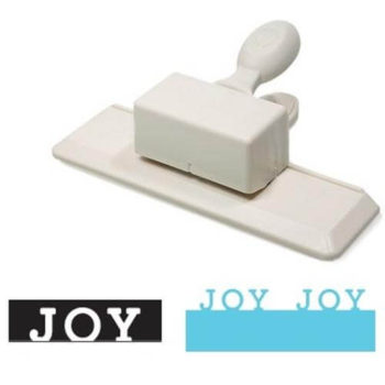 M284117W Бордюрный дырокол JOY — Holidays Martha Stewart Edge Punch