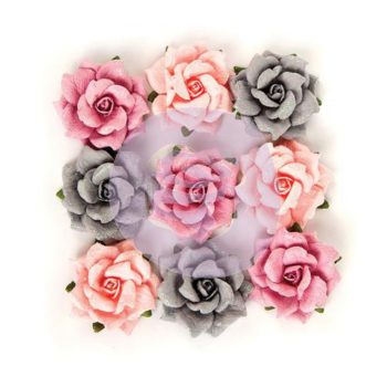 Набор цветов Rose Quartz Flowers - Thassos - Prima Marketing, 9 шт.
