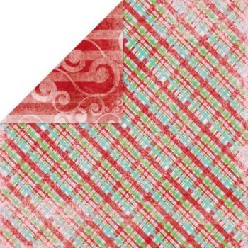 Бумага Holiday Cheer Plade - Bo Bunny 30,5х30,5